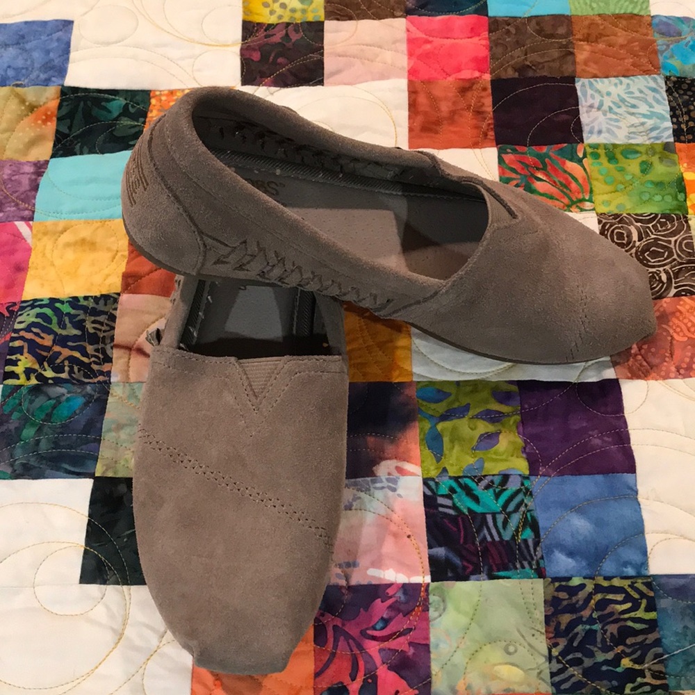 BOBS by Sketchers suede shoes